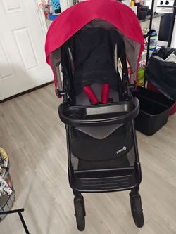 Safety 1st Baby Stroller Red and Black
