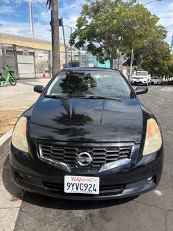 2008 Nissian Altima Black Coupe 2.5 S