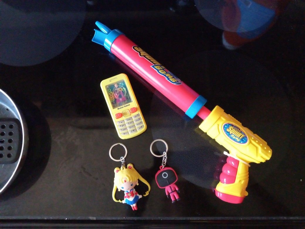 Fun Pack, Water Bubblegamevohone, Squirt Shooter