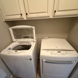 LG Washer And dryer 