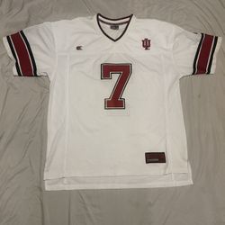 Indiana Hoosiers Football #7 Colosseum Athletics Stitched Jersey (Men’s XL/2XL)