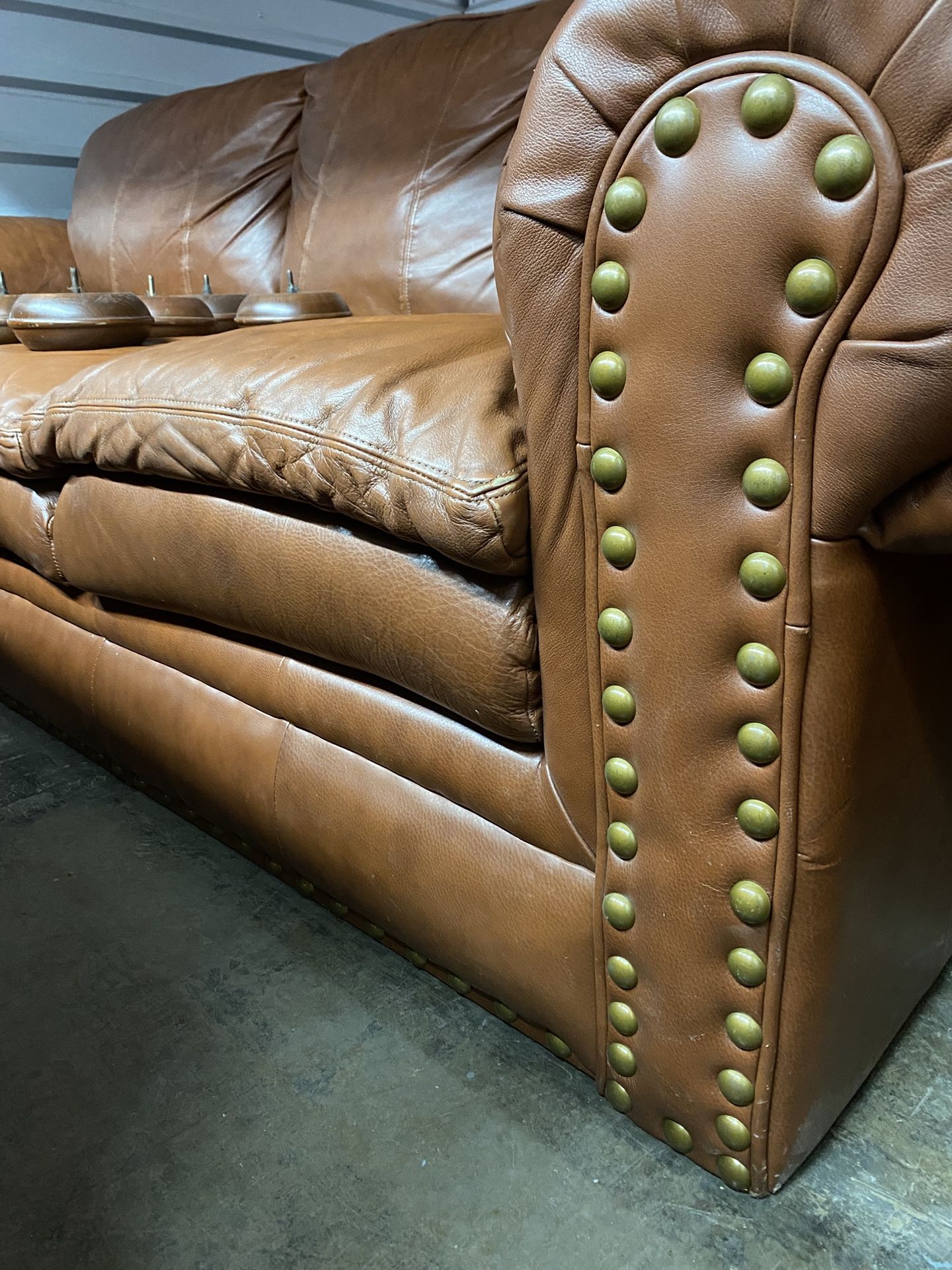 Premium Leather Couch