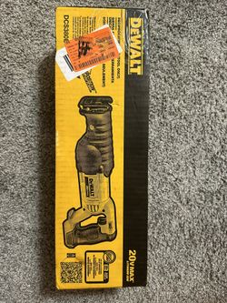Dewalt DCS380B Reciprocating Saw 