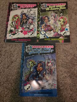 Monster High: Ghoulfriends books 1-3