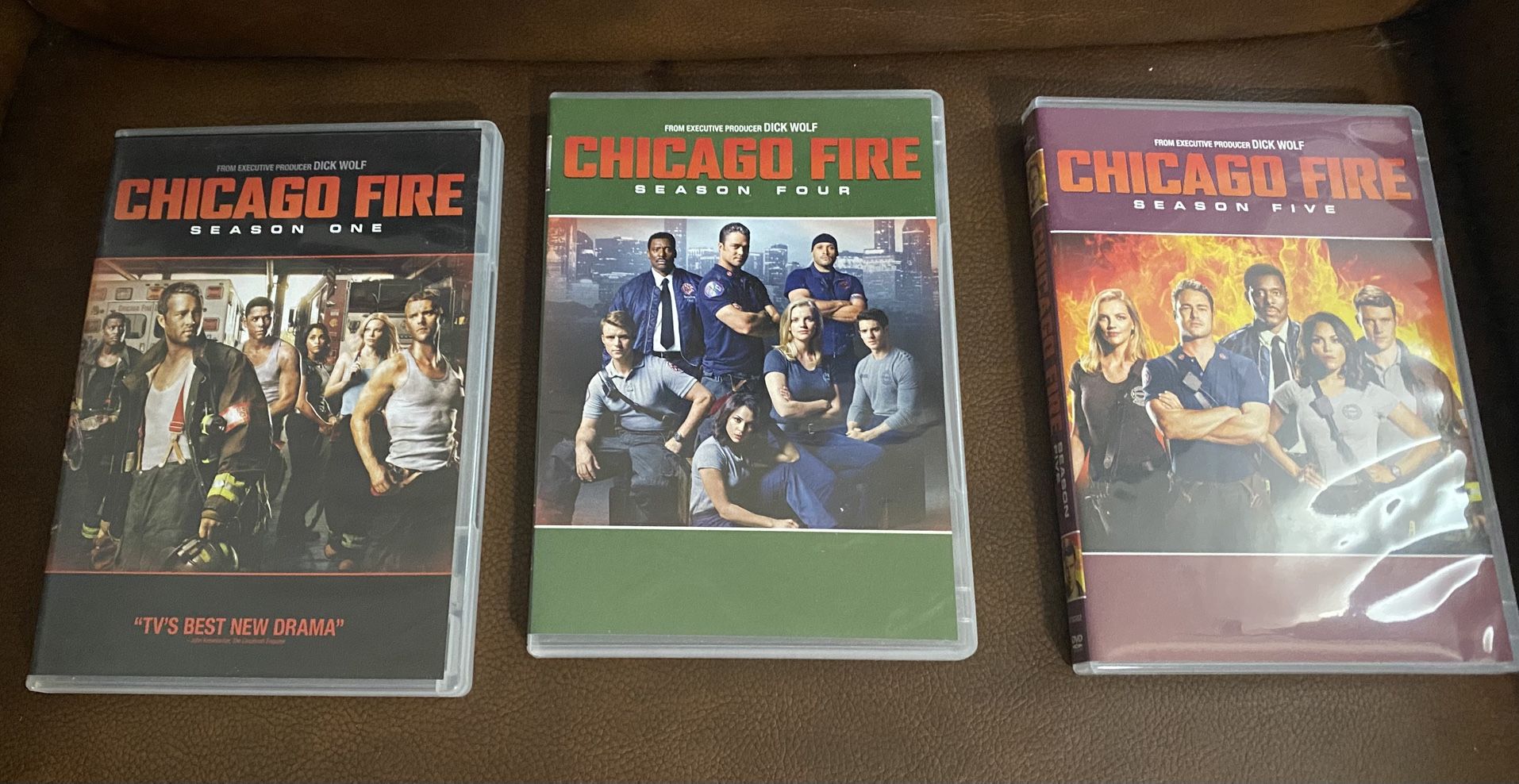 Chicago Fire Season 1, 4, 5 DVD Set