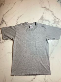 Pro Club Heavyweight Heather Gray T-Shirt - Size Medium