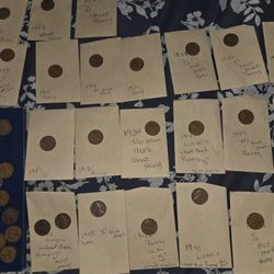 Wheat Penny Collection 