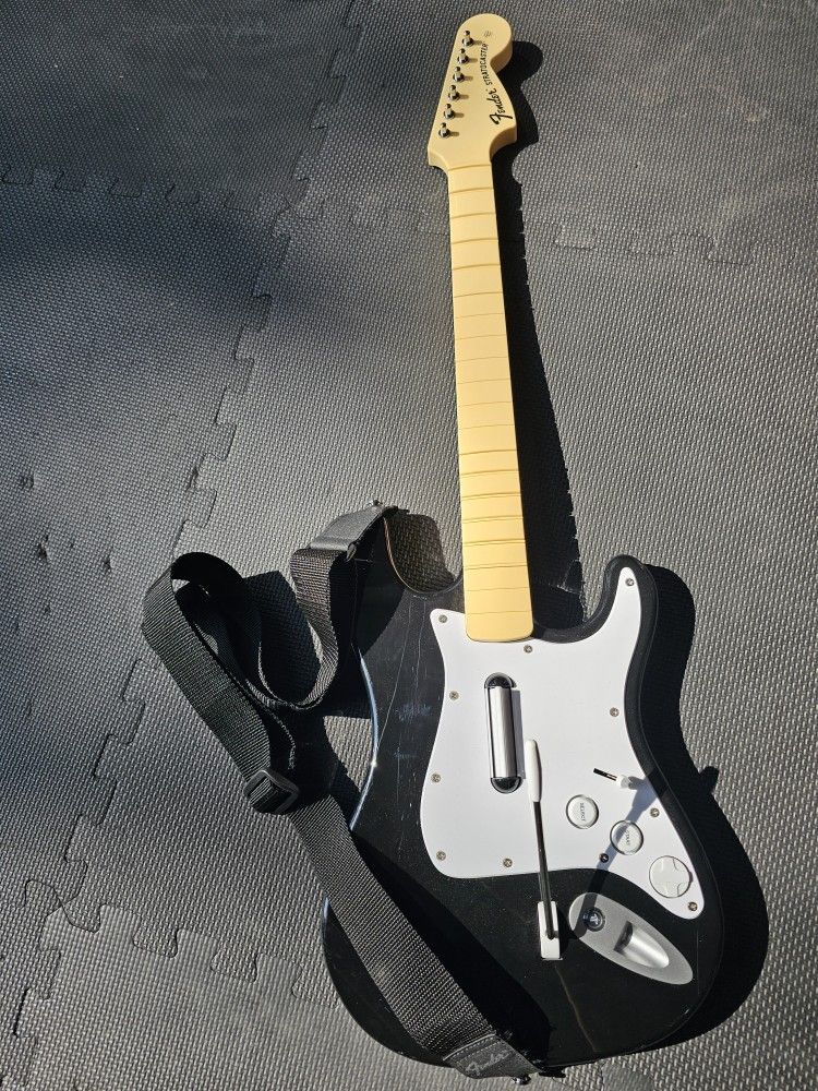 Playstation 3 Rock Band Fender Stratocaster Guitar - 822151 (No Dongle).
