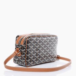 Goyard Goyardine Sac Cap-Vert PM Brown Bag