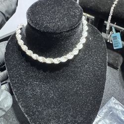 $60 Each 925 sterling silver 7.5inch 4.5mm rope bracelet. I have 2 of them