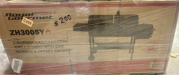 Royal Gourmet 2 Burner Gas/Charcoal Grill