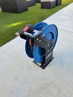 Blueshield pressure washer hose retractable 75' very flexible 3200 PSI