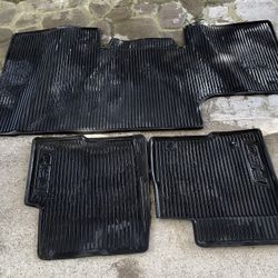 Factory Rubber Truck Mats For A 2013 Ford F150