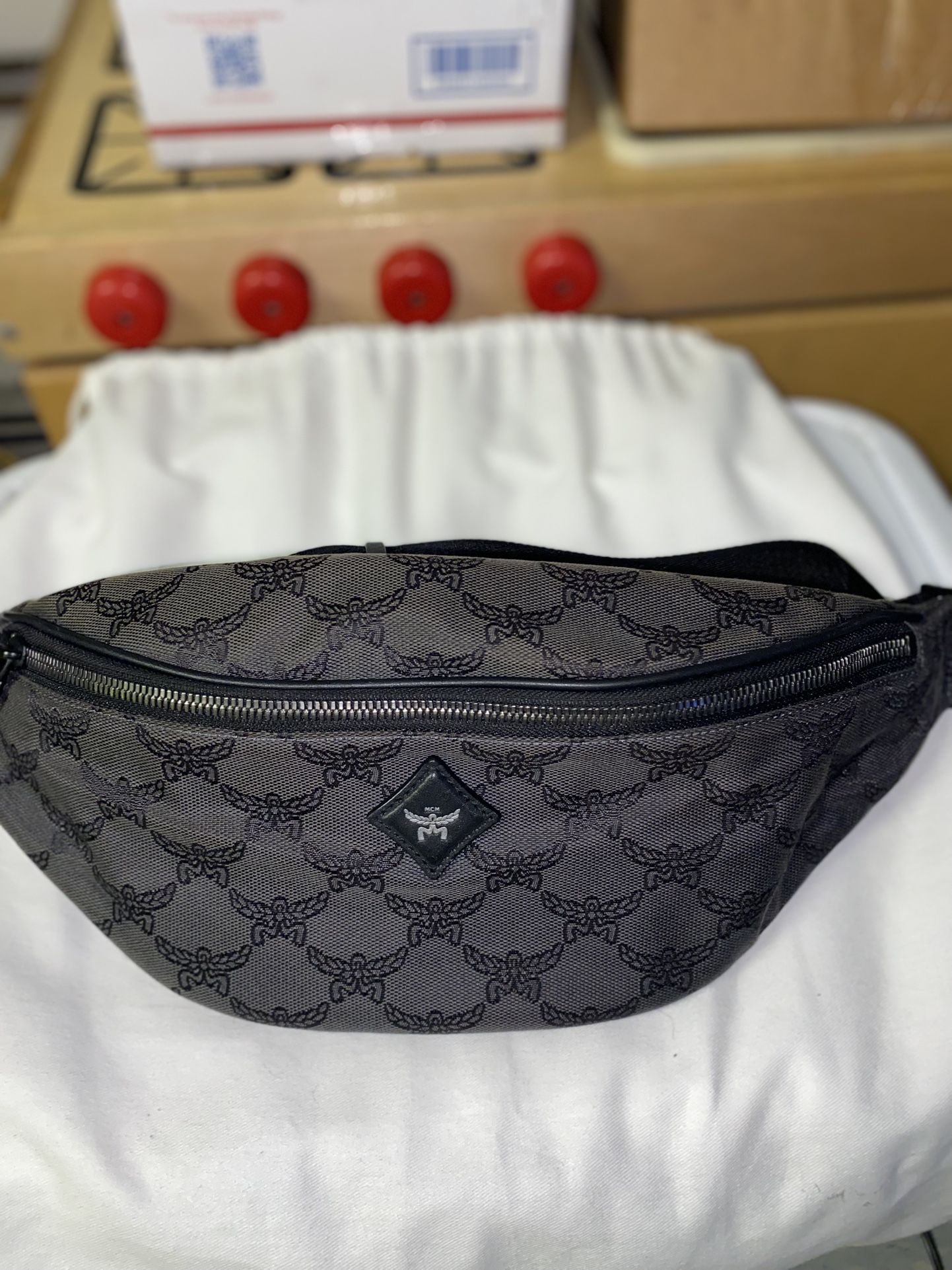 MCM Himmel Lauretos Belt Bag