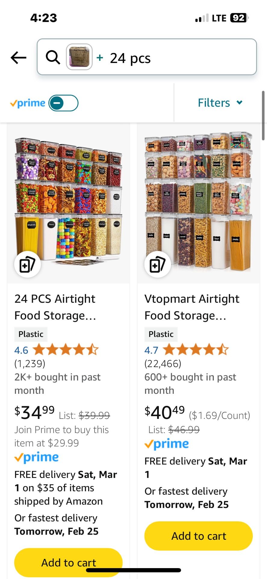 Food Storage Containers