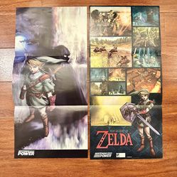 The Legend of Zelda Posters Nintendo  10.25" x 22"