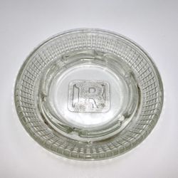 Vintage Roxy Theatre Glass Ashtray Hollywood 1980s Night Club Rock Comedy