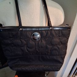Black Coach Purse