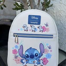 Loungefly Disney Lilo & Stitch Stitch With Ducks Mini Backpack