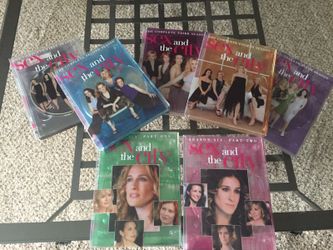 Sex and the city DVDs seasons 1-6