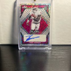 Trey Sermon # BA-TS1 Numbered 5/15