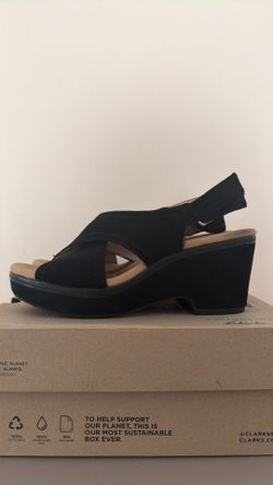 Clark’s Suede Wedge