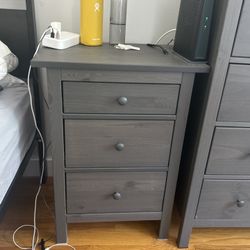 IKEA Hemnes 3 Drawer Nightstand