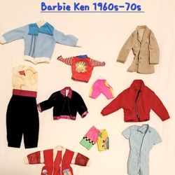 Vintage Barbie Ken Doll Clothes (1960s-1970s)