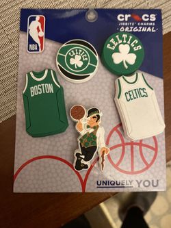 Celtics Croc Jibbitz/pins Brand New!