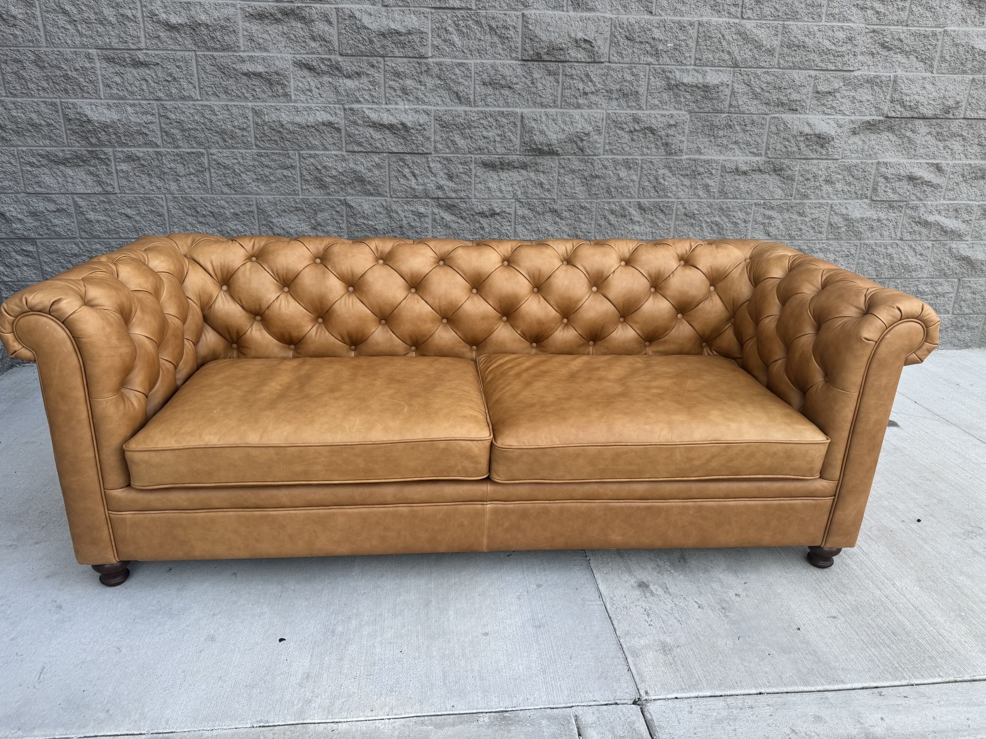 Lyon Leather Sofa