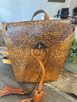Leather Backpack