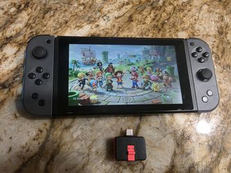 Nintendo Switch V1 Soft Custom Mobd-ded Video Game Console