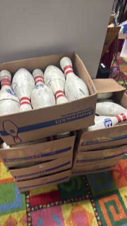Bowling pins for Target practice