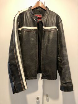 Motorcycle Jacket - Heavy Leather