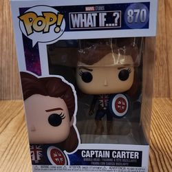 Marvel What If Captain Carter Funko Pop #870 