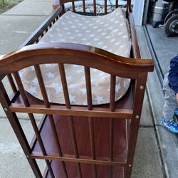 Wood Changing Table