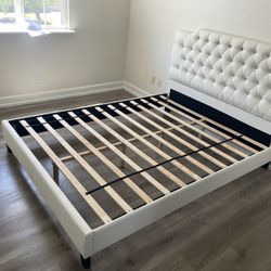Full Size Brand New Bed. Also Available In Black. 
