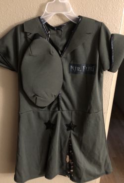 Girls military outfit