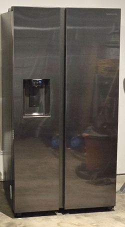 Samsung Side-by-Side Refrigerator Black Stainless