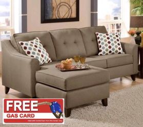 New truffle sectional! Couch and Loveseat set sofa saves here