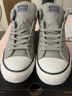 Gray & Blue Converse High Street Hi