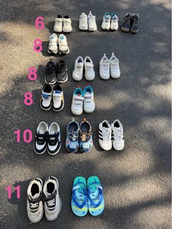 Kids Shoes Bundle – Sizes 6 to 11 $8 each or 2 pairs for $10