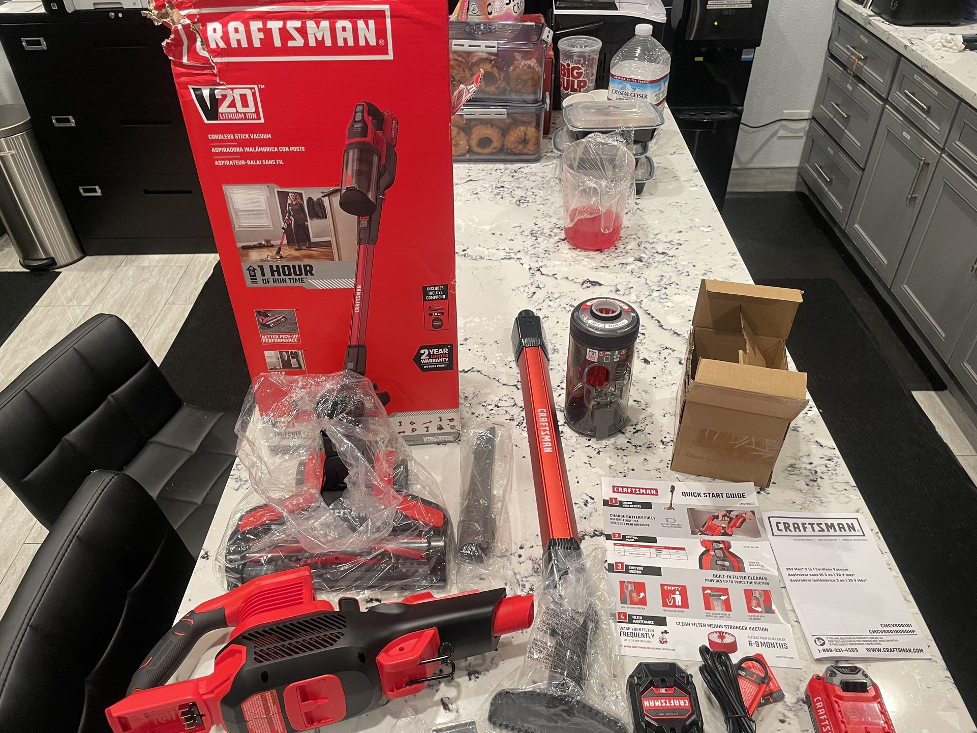 Craftsman 20v Stick Vacuum 