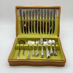 Vintage Oneida Rosalie Silverplate flatware