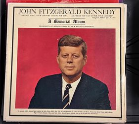 Vintage JFK MEMORIAL RECORD ALBUM