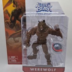JAKKS Pacific Altered Beast Werewolf with Spirit Ball 4” Action Figure New