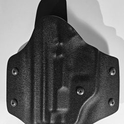 New never used CZ firearm Left Hand, Kydex OWB holster - Straight Drop Back, fits 75 Compact, 75 D