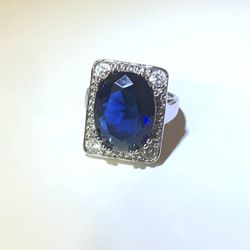 Fashion Sapphire Ring, Size 6.5
