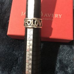 James Avery Hope /love/ Faith Ring