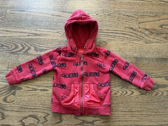 Guess Baby Toddler Red Hoodie 2T